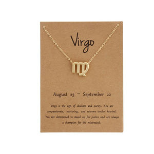 Virgo Zodiac Sign Adjustable Necklaces- 2 COLOR